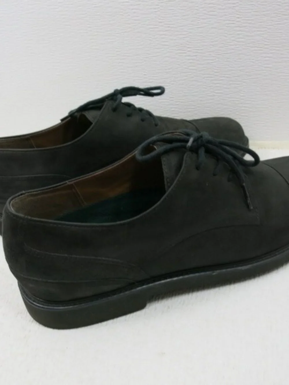 Rockport Nubuck Leather Cap Toe Casual Dress Oxford Shoes Zapatos Kutsu sz 11 M
